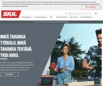 Skil.fi(Skil-sähkötyökalut ja SKIL-puutarhatyökalut) Screenshot