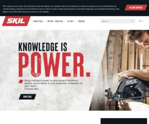 Skil.ie(SKIL power tools) Screenshot