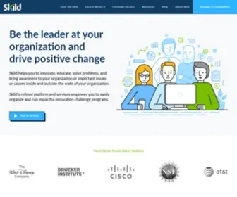 Skild.com(Experts in Innovation Challenges and Learning Programs) Screenshot