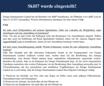 Skill7.com(Shutdown) Screenshot