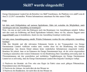 Skill7.net Screenshot
