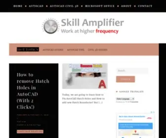 Skillamplifier.com(Find the Best AutoCAD Tips And Tricks) Screenshot