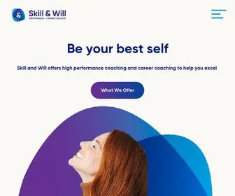 Skillandwill.com.au(Performance & Career Coaching) Screenshot