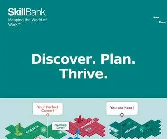 Skillbank.io(Technologies for better employment outcomes) Screenshot