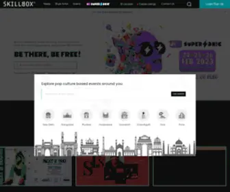 Skillboxes.com(The Art Social Network) Screenshot