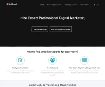 Skilldosti.com(Free Job & Freelance Recruitment Platform) Screenshot