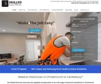 Skilledelectrical.co.nz(Skilled Electrical) Screenshot