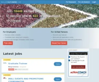 Skilledguyanese.com(Guyana Jobs) Screenshot