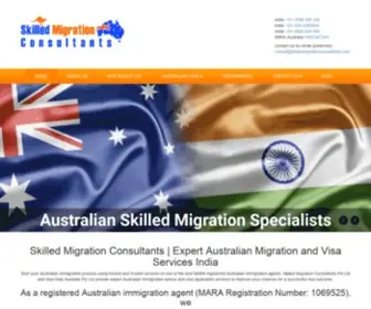 Skilledmigrationconsultants.in(Skilled Migration ConsultantsAustralian Immigration Agent) Screenshot