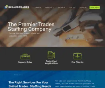 Skilledtrades-Services.com(Skilled Trades Services) Screenshot