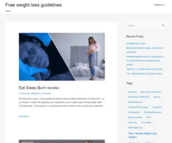 Skilledweightloss.com(Free weight loss guidelines) Screenshot