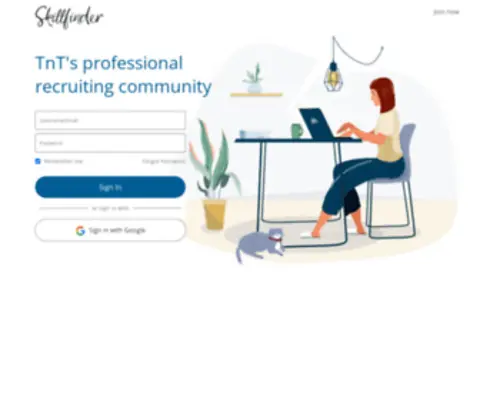 Skillfindertt.com(Human Resource Solutions) Screenshot