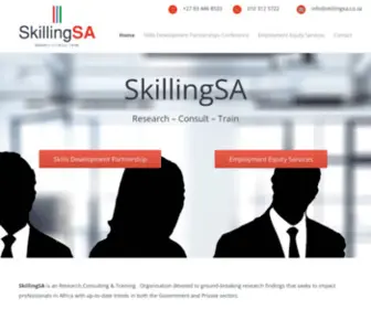 Skillingsa.co.za(SkillingSA) Screenshot