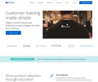 Skilljar.com(Customer Training Platform & Education Software) Screenshot