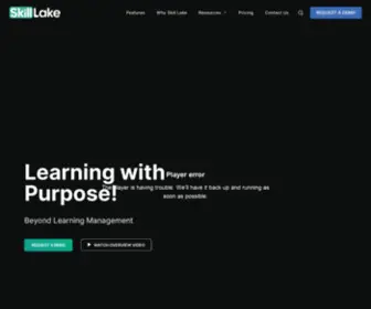 Skilllake.com(People Development Platform) Screenshot