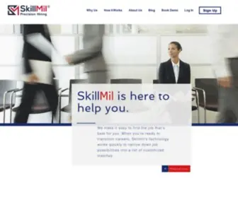 Skillmil.com(SkillMil Talent Solutions) Screenshot