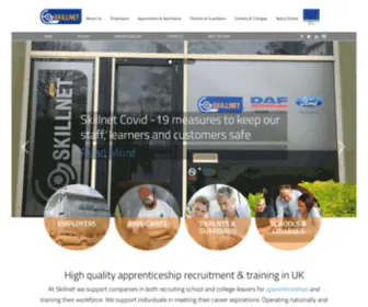 Skillnet.org.uk(Automotive Apprenticeships) Screenshot