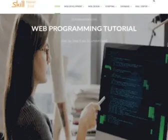 Skillneverend.com(Web Programming Tutorial) Screenshot