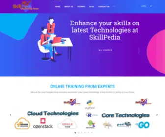 Skillpedia.co(Transforming Talent Through Online Learning) Screenshot