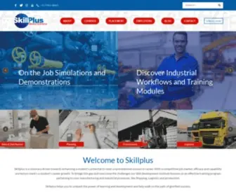 Skillplusindia.in(At Skillplus our objective) Screenshot