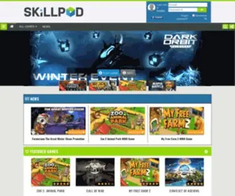 Skillpod.com(SkillPod Games) Screenshot