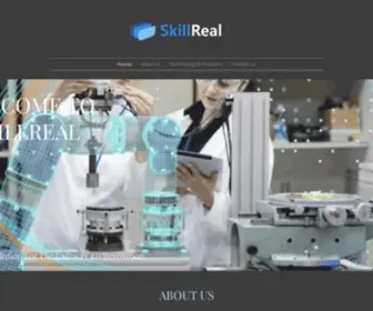 Skillreal.com(Accurate AR Technology Designed for the Manufacturing Floor) Screenshot