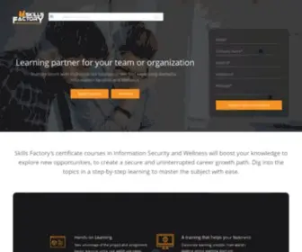 Skills-Factory.com(Skills Factory) Screenshot