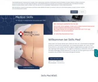 Skills-Med.de(Skills Med Deutschland GmbH) Screenshot