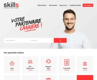 Skills-RH.fr(Recrutement) Screenshot