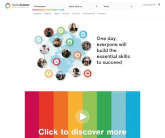 Skillsbuilder.org(The Skills Builder Partnership) Screenshot