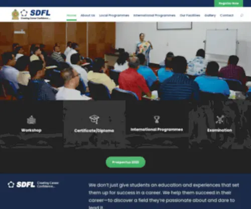Skillsdevelop.lk(The Skills Development Fund Limited (SDFL)) Screenshot