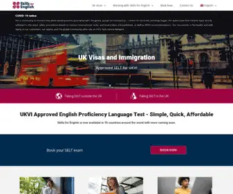 Skillsforenglish.com(Skills for English) Screenshot