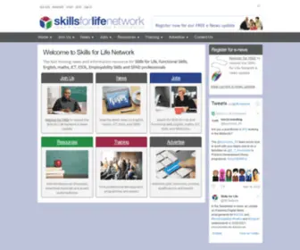 Skillsforlifenetwork.com(Skills for Life Network) Screenshot