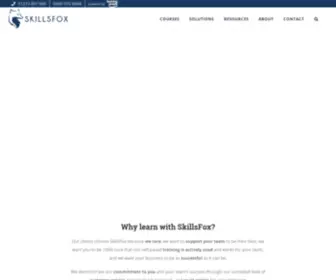 Skillsfox.io(Our clients choose Skillsfox training because we care) Screenshot