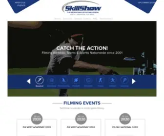 Skillshow.com(Sports Video Specialists) Screenshot