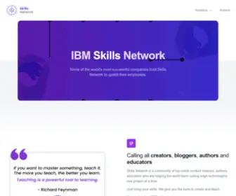 Skills.network Screenshot