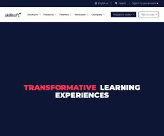 Skillsoft.com(Online learning) Screenshot