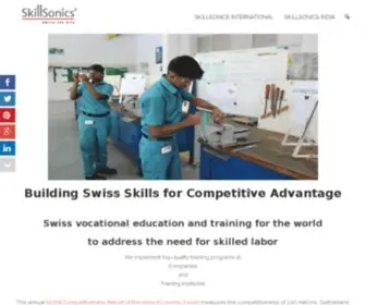 Skillsonics.com(Vocational skills) Screenshot