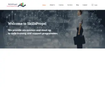 Skillspropel.com(Learn) Screenshot