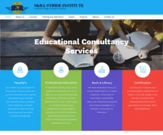 Skillstrideinstitute.com(Skill Stride Institute) Screenshot