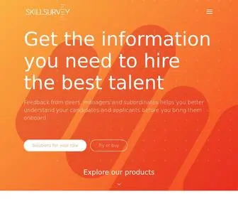 Skillsurvey.com(ICIMS SkillSurvey) Screenshot