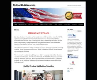 Skillsusa-WI.org(WTEA) Screenshot