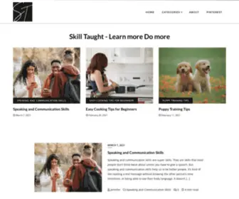 Skilltaught.com(Skill Taught) Screenshot