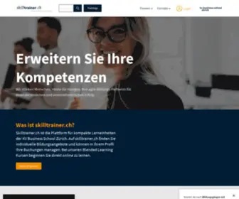 Skilltrainer.ch(Erweitern Sie Ihre Kompetenzen) Screenshot