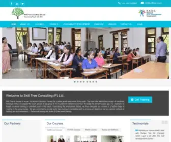 Skilltree.org.in(Skill Tree Organization) Screenshot