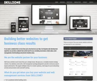 Skillzone.com(Skill Zone Ltd Internet Services and Training) Screenshot
