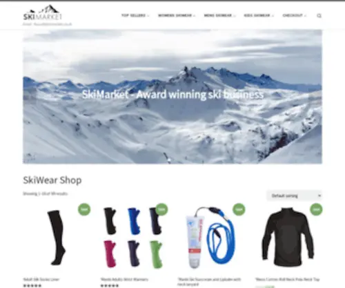 Skimarket.co.uk(Ski Market) Screenshot
