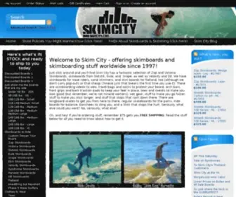 Skimcity.com(Skimboards) Screenshot