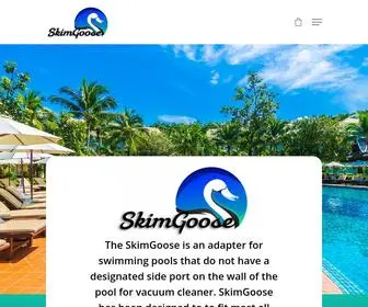 SkimGoose.com(Swimming Pool Equipment) Screenshot