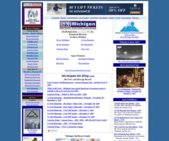 Skimichigan.com(Ski Michigan) Screenshot